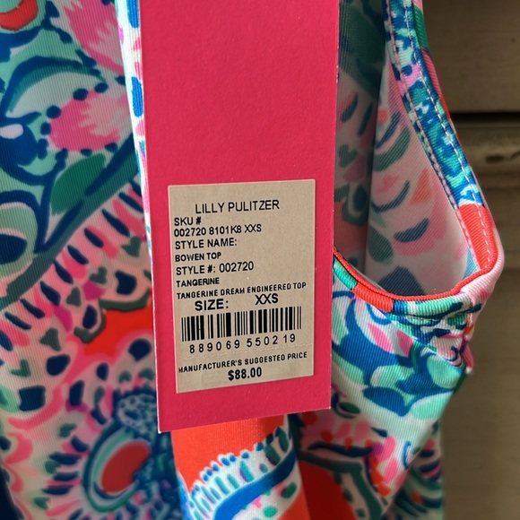 lilly pulitzer bowen halter top nwt - Picture 3 of 5